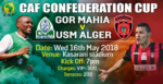 Kerr names Gor’s squad to face USM Alger