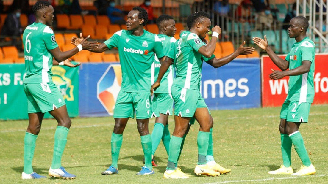 Gor Mahia team celebration