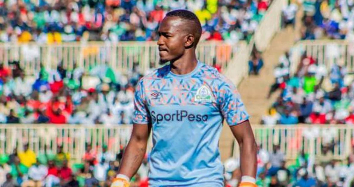 Gor Mahia goalkeeper Gad Mathews