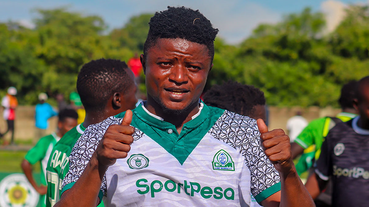 Gor Mahia forward Gedeon Mololia Bendeka