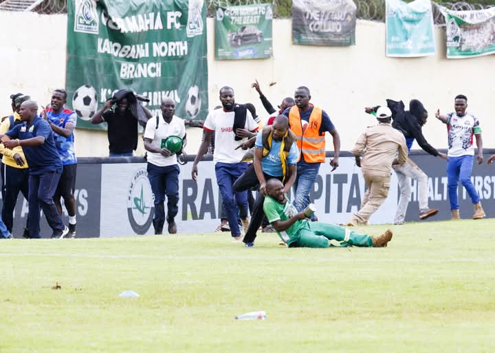 Chaos at Gor Mahia vs Shabana