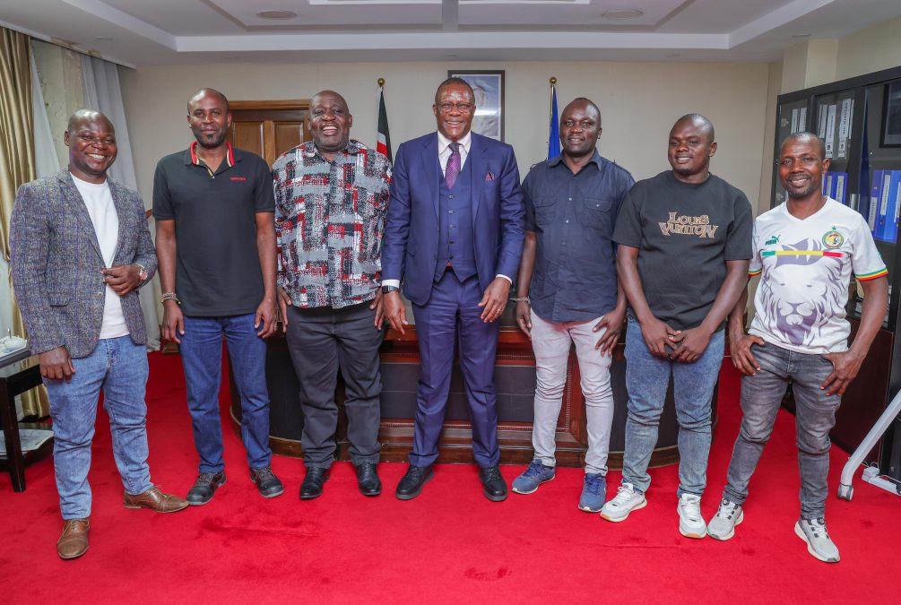 Gor Mahia Patron Eliud Owalo Meets With Club’s Council of Branch Chairmen (COC)