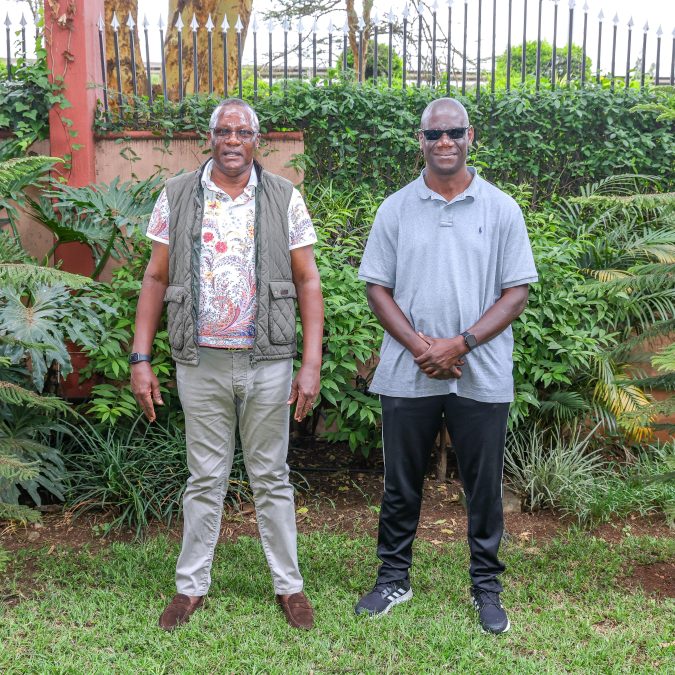 Owalo Meets Former Harambee Stars Midfielder Allan Odhiambo