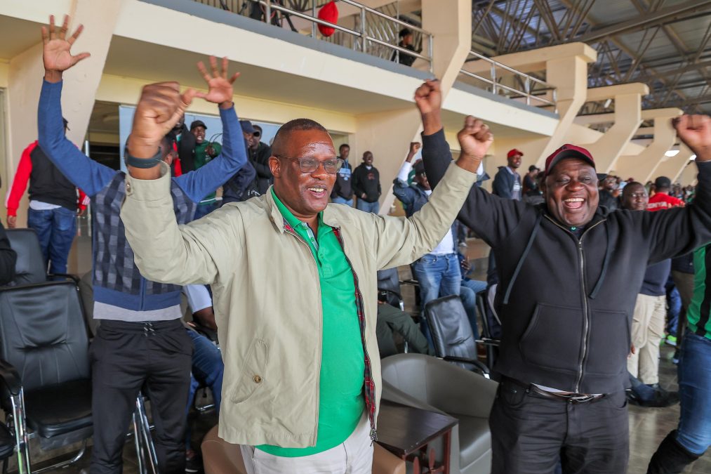 Gor Mahia Patron Eliud Owalo Witnesses Commanding 3-0 Victory Over KCB