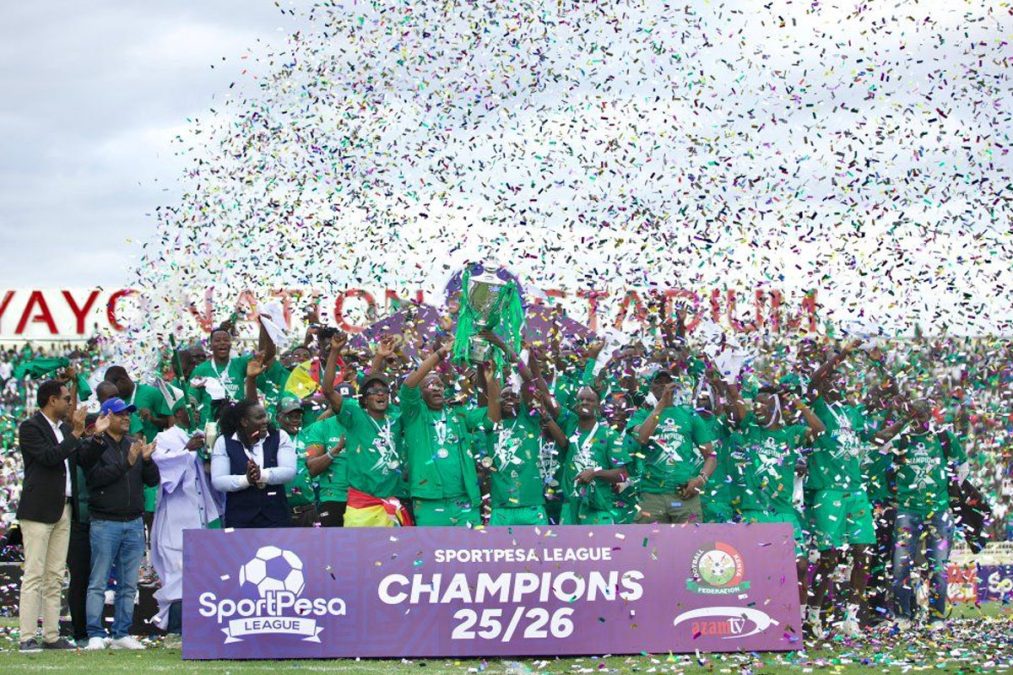 Gor Mahia Crowned Champions but Nairobi United Spoil Nyayo Party